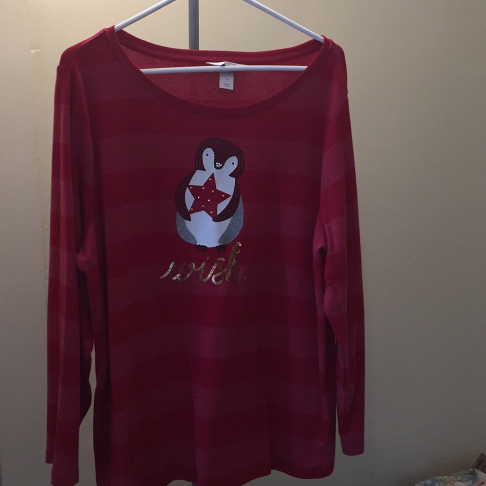 CJ Banks 1X penguin shirt